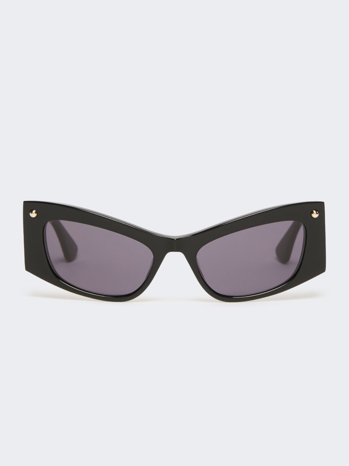 Bold tortoiseshell acetate glasses - BLACK - Max Mara