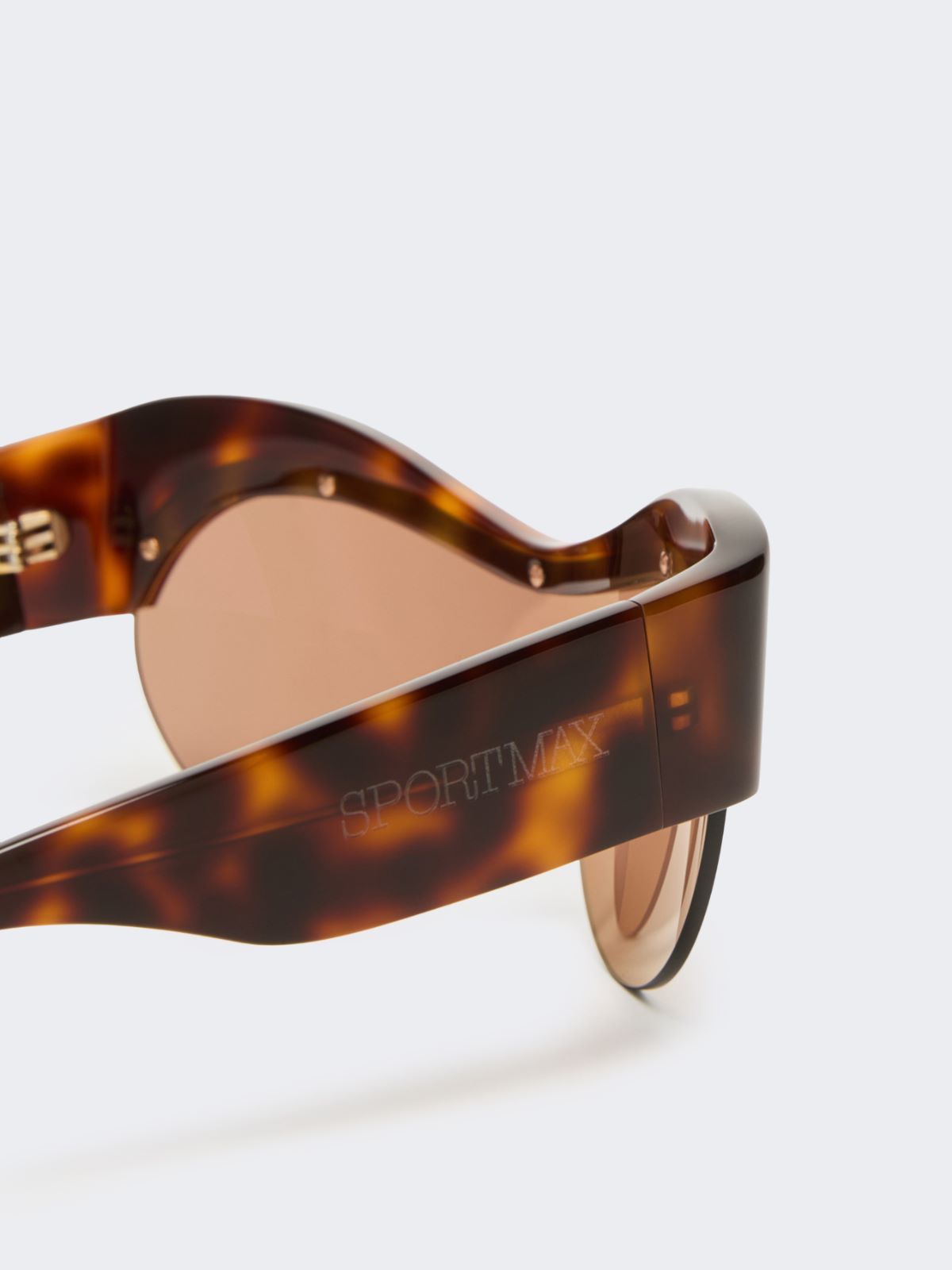 Shaped sunglasses - TAWNY BRONZE BROWN - Max Mara - 3