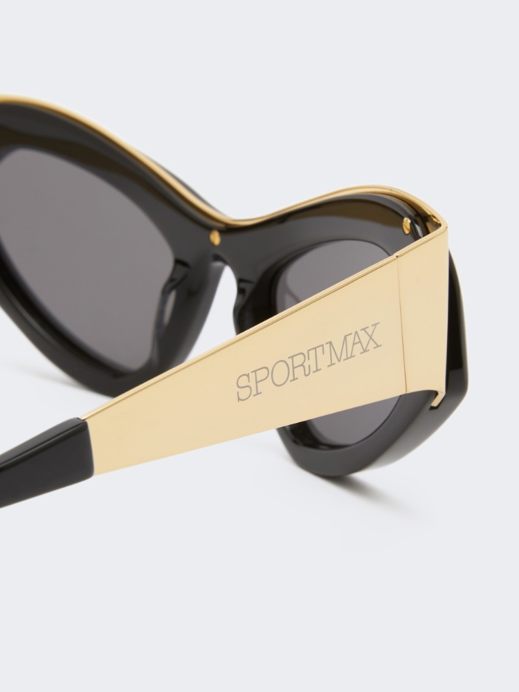 Cat-eye sunglasses - BLACK - 3