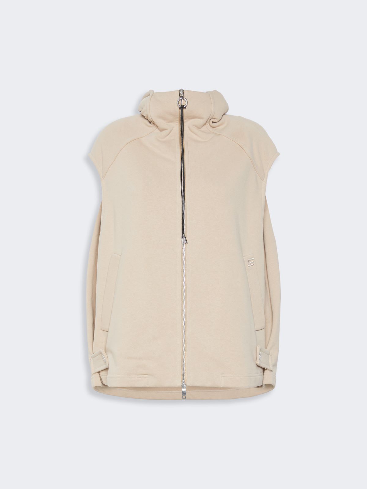 Cotton-blend fleece gilet - BEIGE - Max Mara - 6
