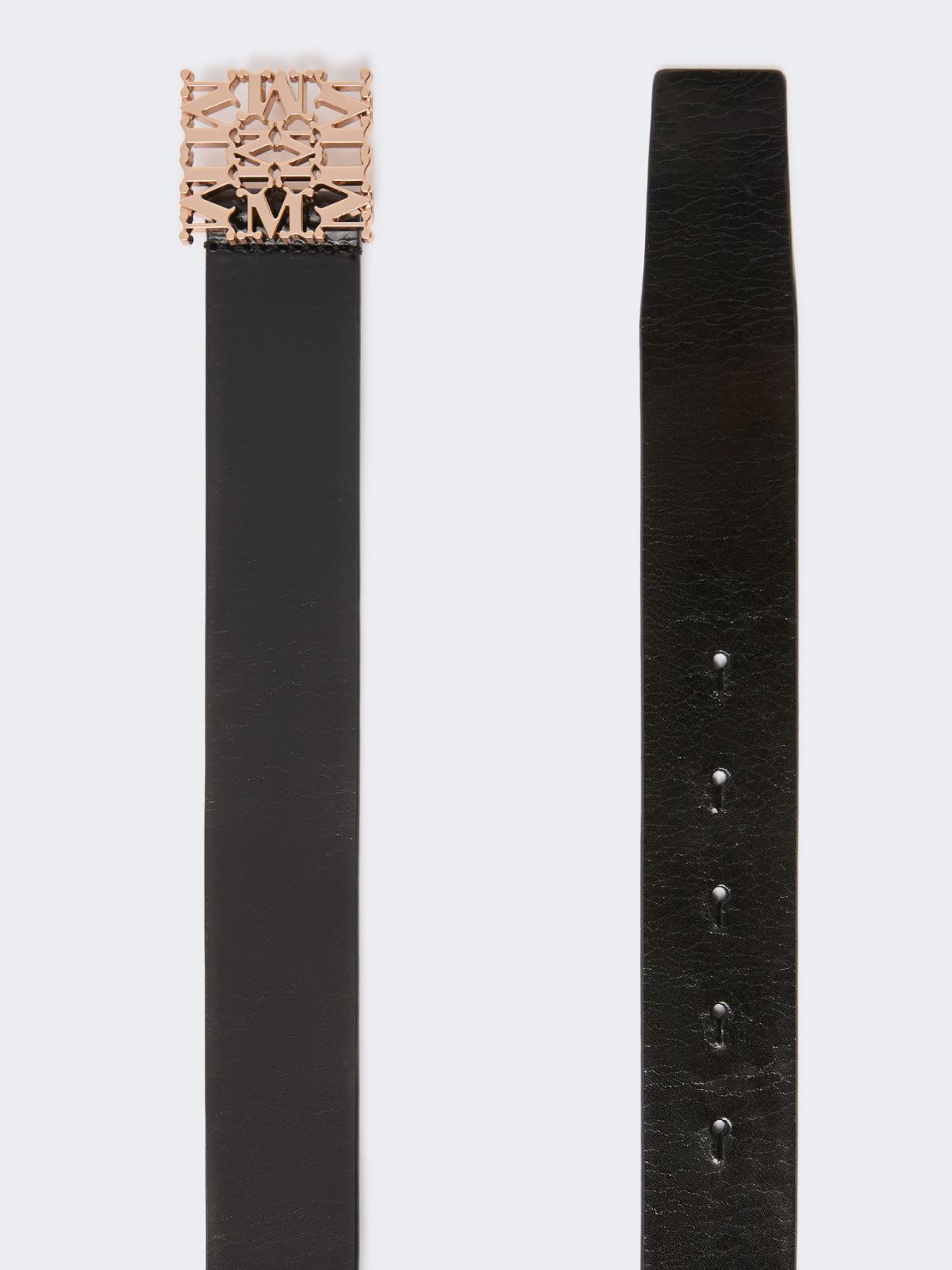 Leather belt - BLACK - Max Mara - 2