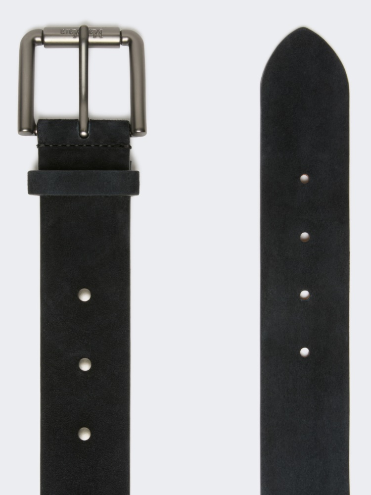 Studded leather belt - DARK GREY - Max Mara - 2