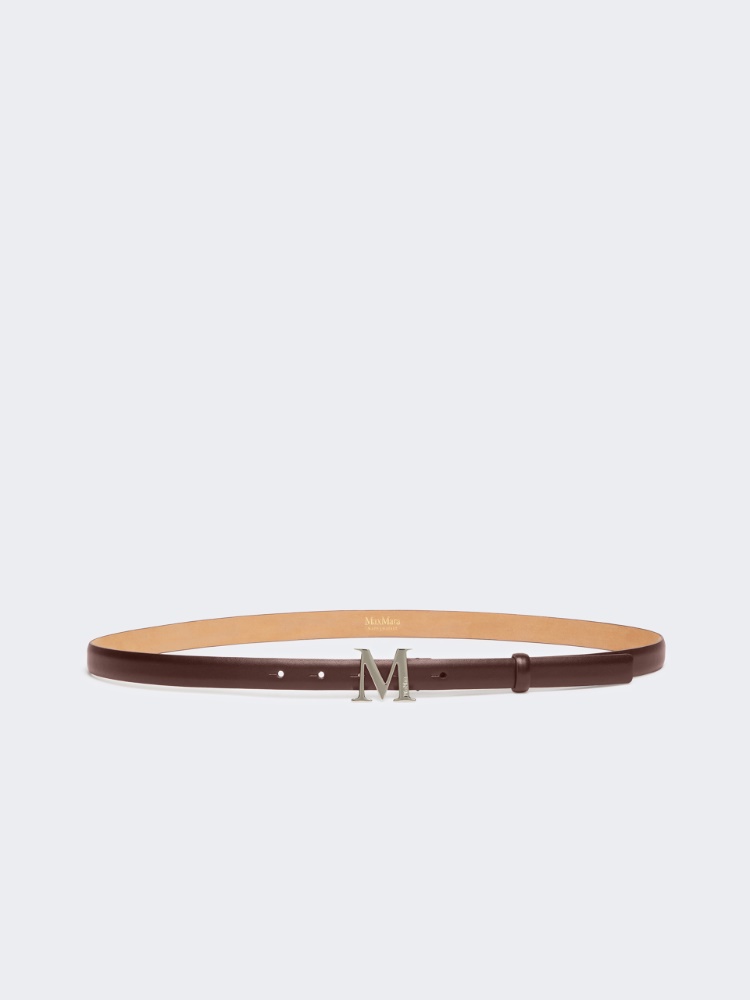 Cintura Monogram in pelle