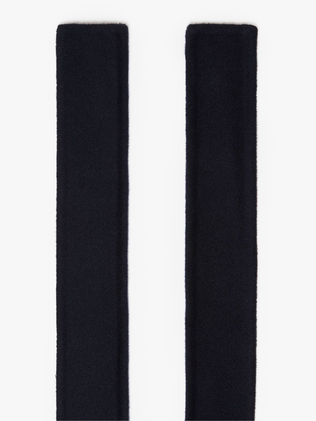 Wool self-tie belt - MIDNIGHTBLUE - 2