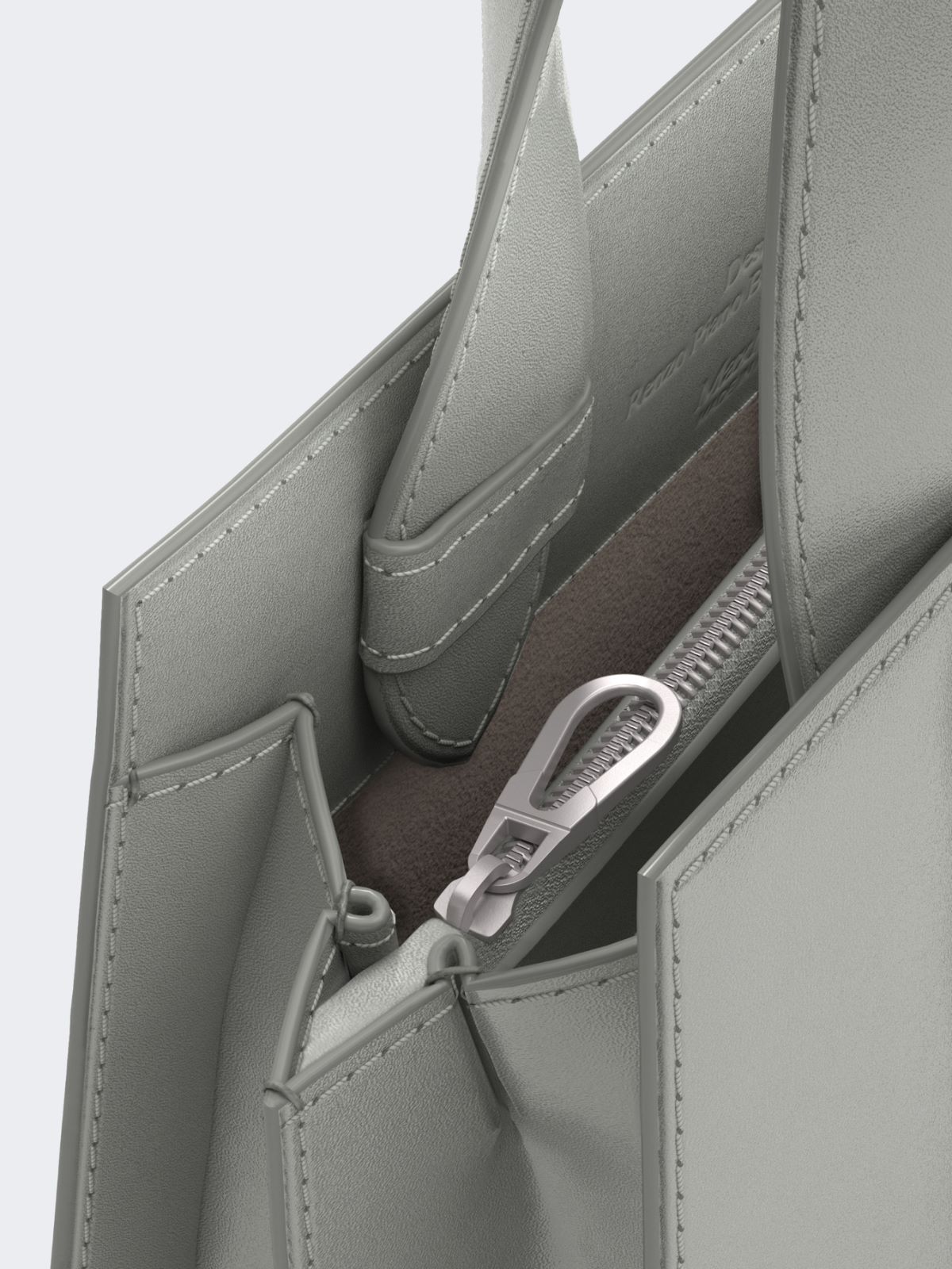 Max Mara Whitney Bag 3 - Micro - LIGHT GREY - 3