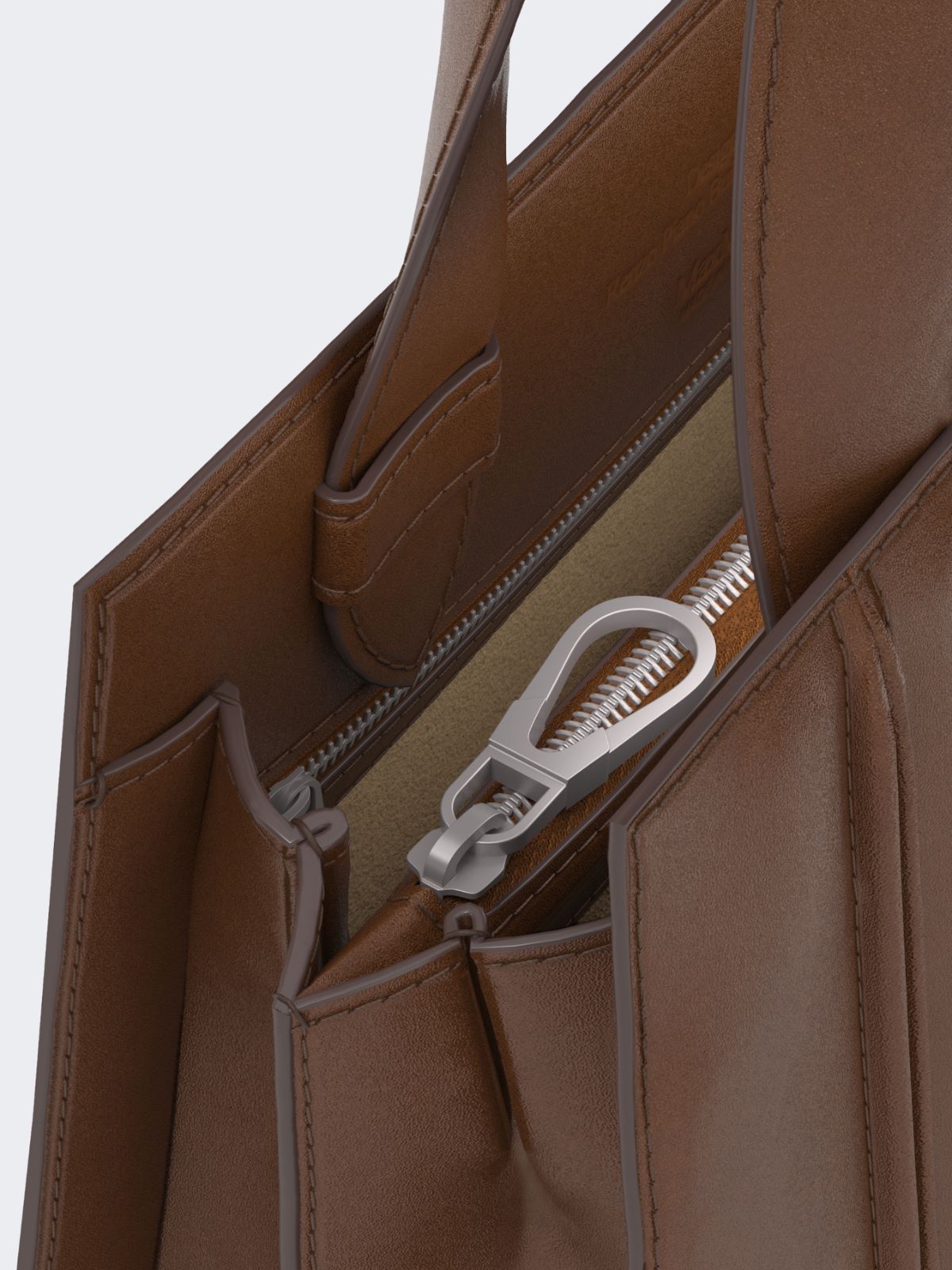 Max Mara Whitney Bag 4 - Small - AMBER BROWN - 3