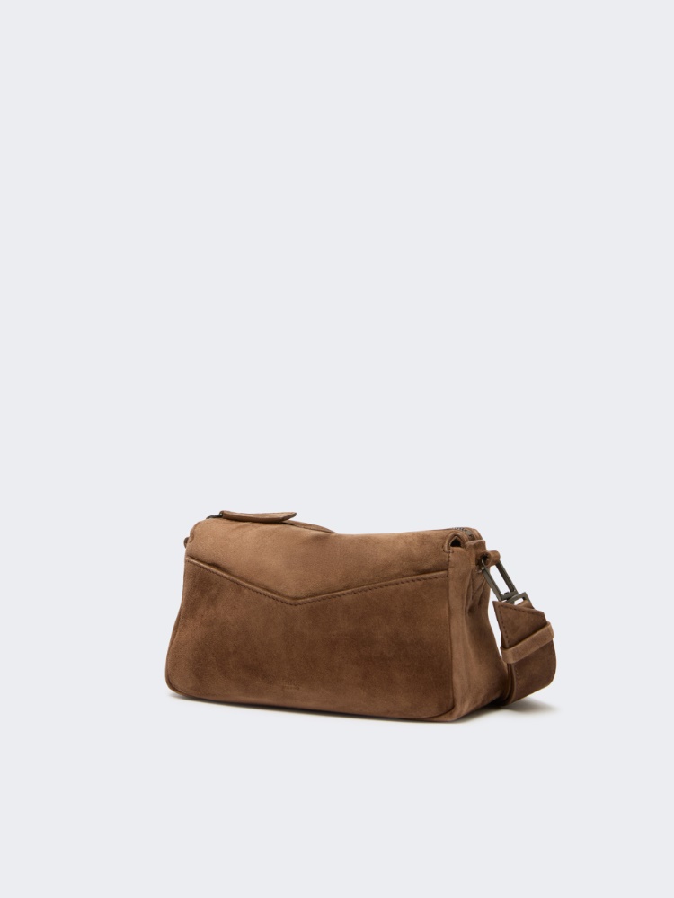 Split leather micro handbag - HAZELNUT BROWN - Max Mara - 2
