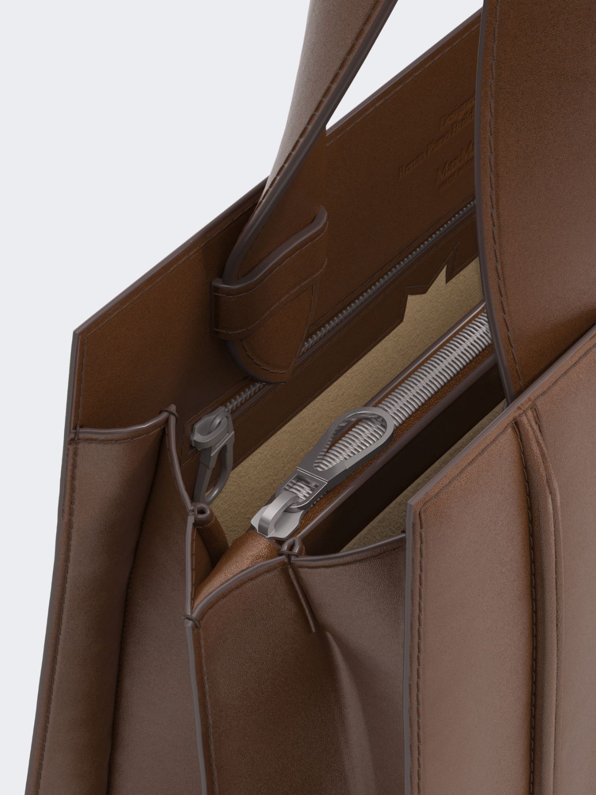 Max Mara Whitney Bag 5 - Medium - AMBER BROWN - 3