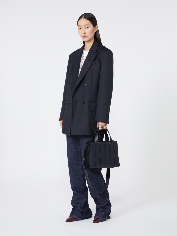 Max Mara Whitney Bag 5 - Medium + MIDNIGHTBLUE - Max Mara