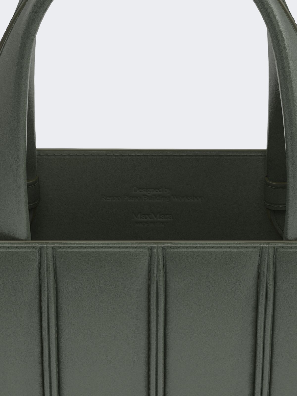 Max Mara Whitney Bag 5 - Medium - OLIVE GREEN - 4