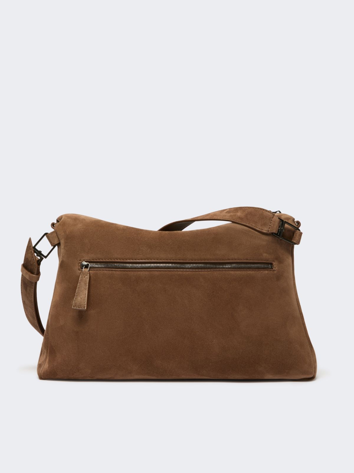 Split calfskin crossbody bag - HAZELNUT BROWN - Max Mara - 3