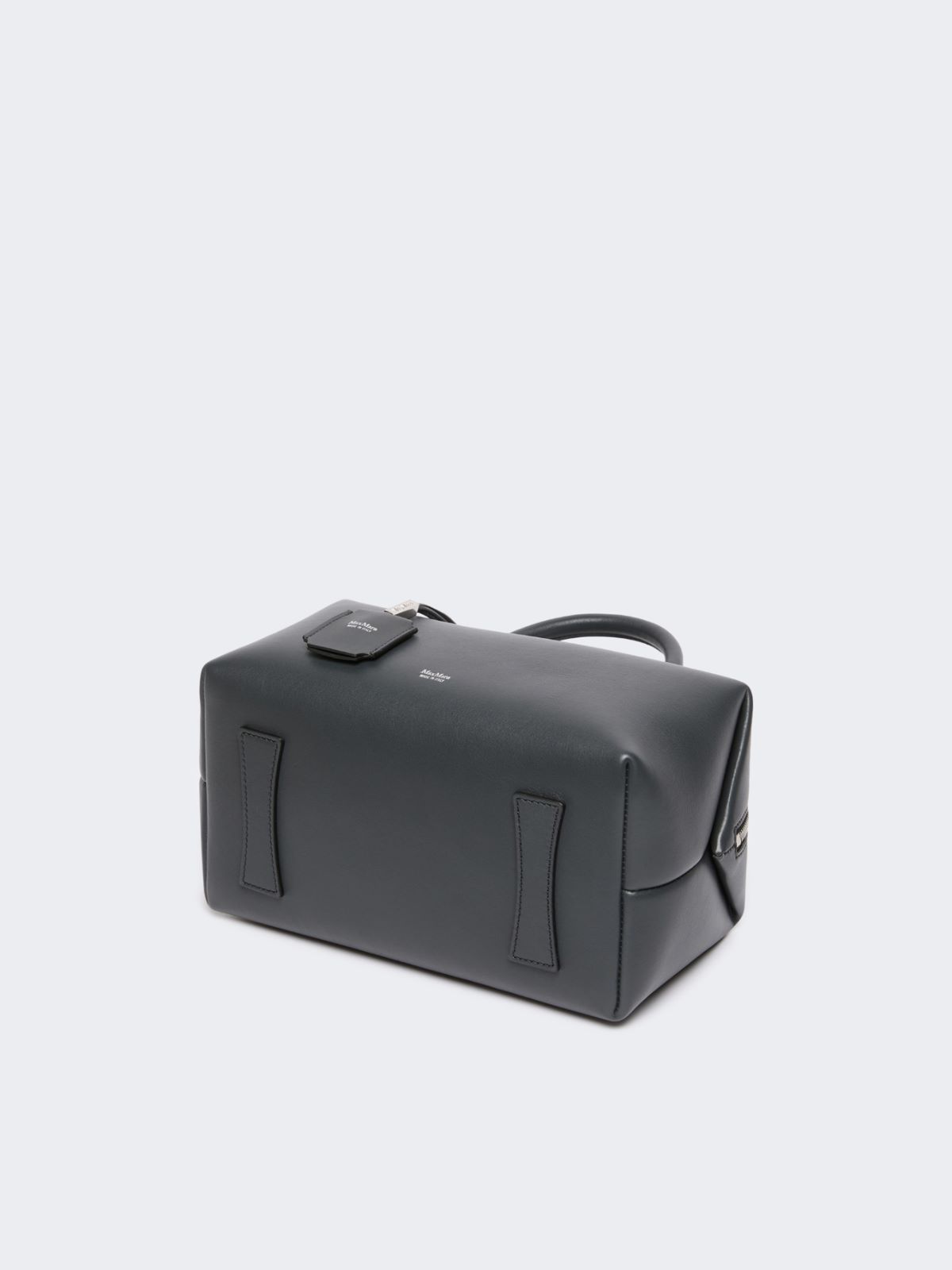 Boston Bag Medium aus Naturleder - MITTELGRAU - Max Mara - 5