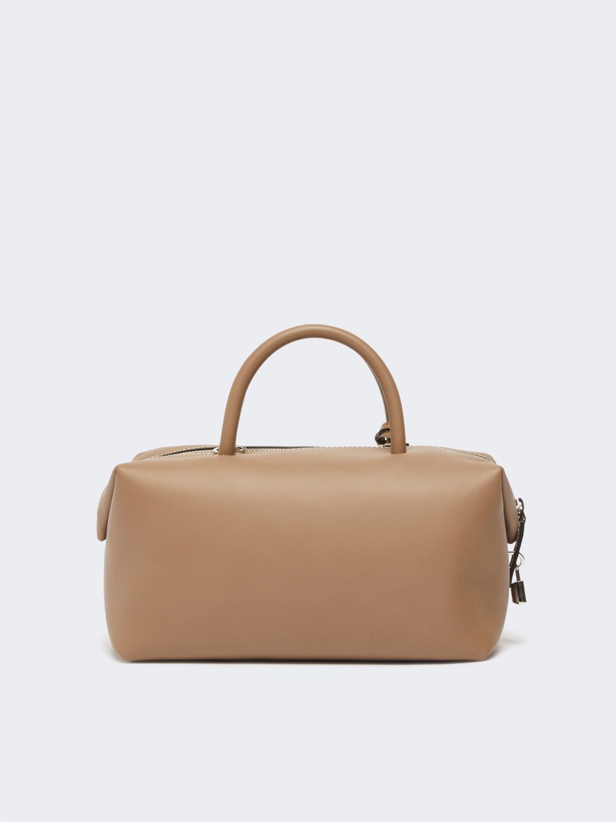Medium natural leather bowler bag - MUD - Max Mara - 3