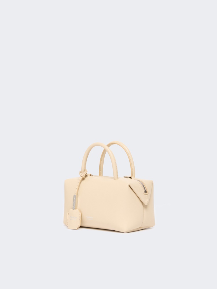Small natural leather bowler bag - BEIGE - Max Mara - 2