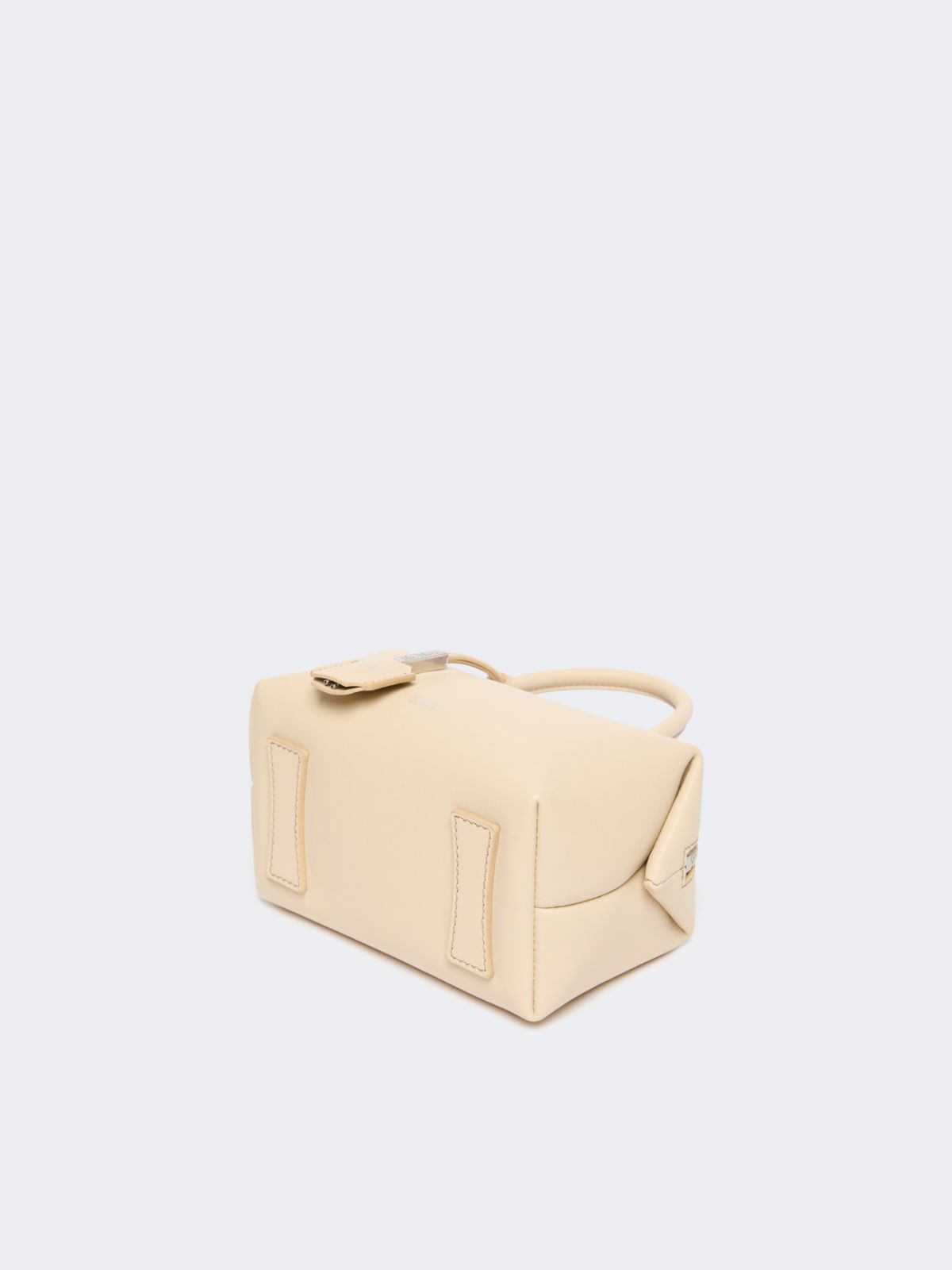 Small natural leather bowler bag - BEIGE - Max Mara - 5