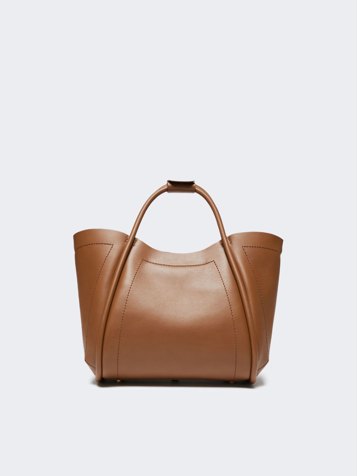 Small leather Marine Bag, brown bronze | Max Mara
