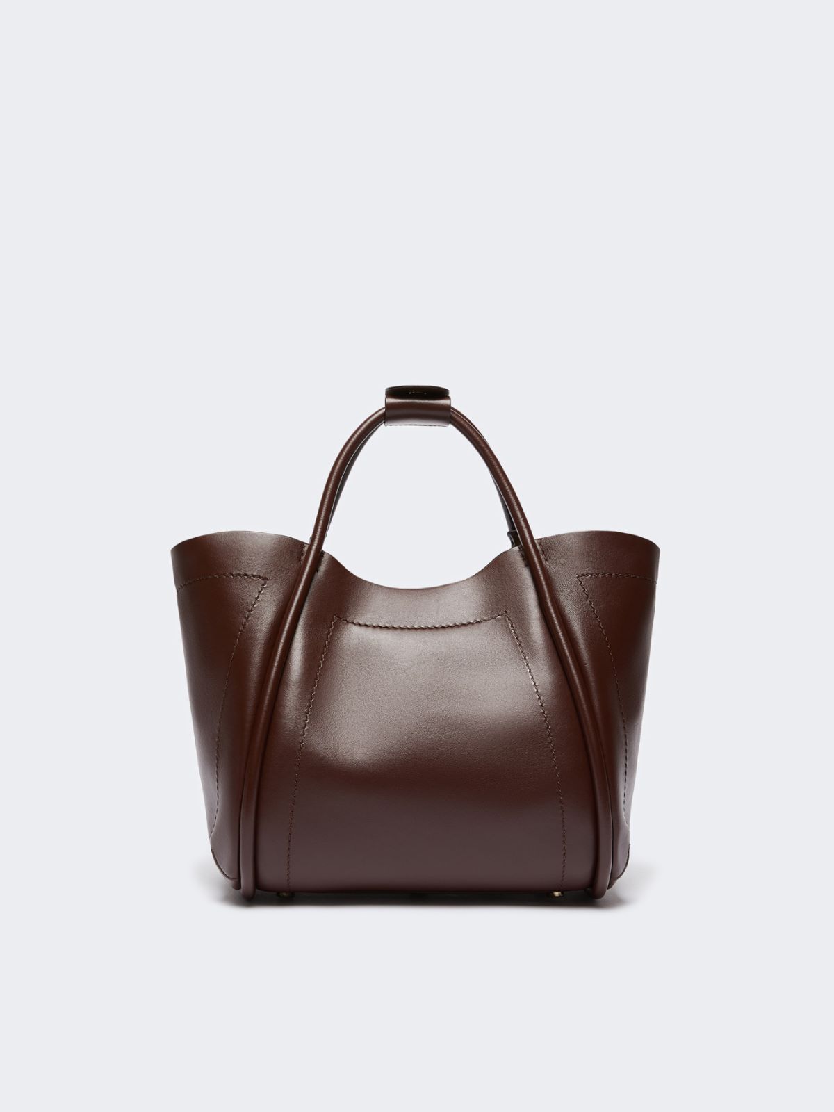 Small leather Marine Bag - BROWN - Max Mara - 3