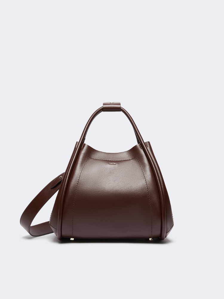Small leather Marine Bag - BROWN - Max Mara - 4