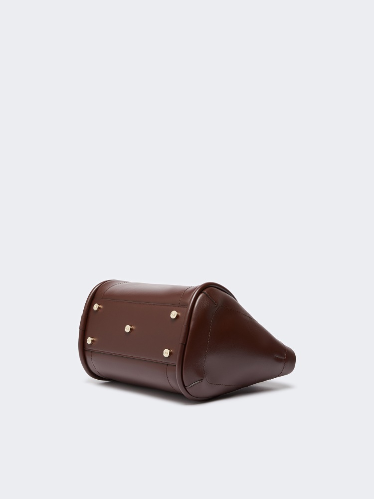 Small leather Marine Bag - BROWN - Max Mara - 5