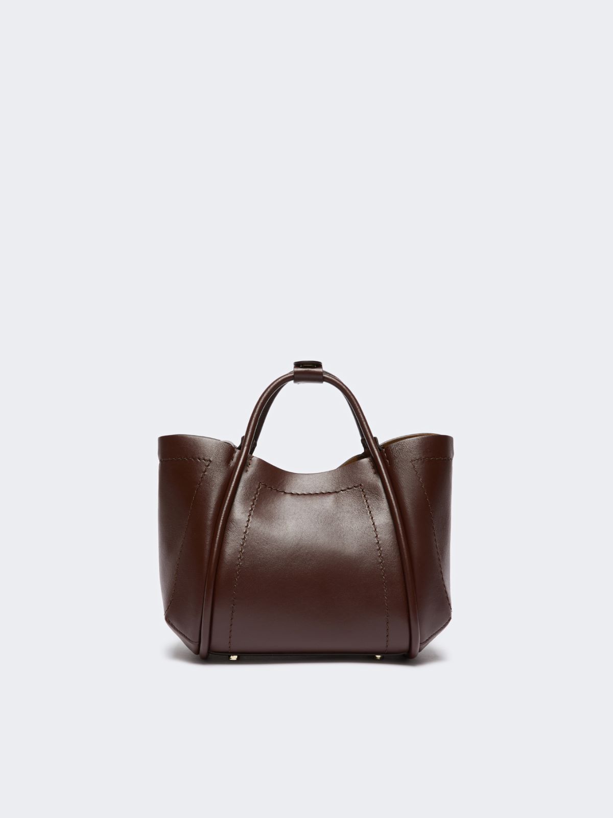 Tasche Marine Extra Small aus Leder - BRAUN - Max Mara - 3