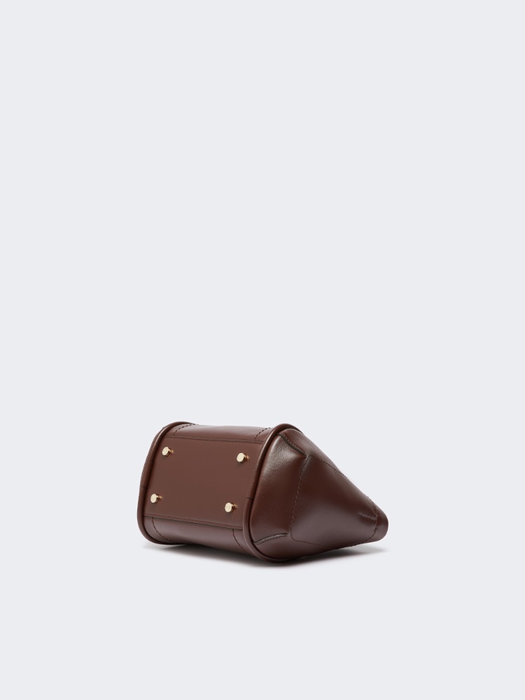 Tasche Marine Extra Small aus Leder - BRAUN - Max Mara - 5