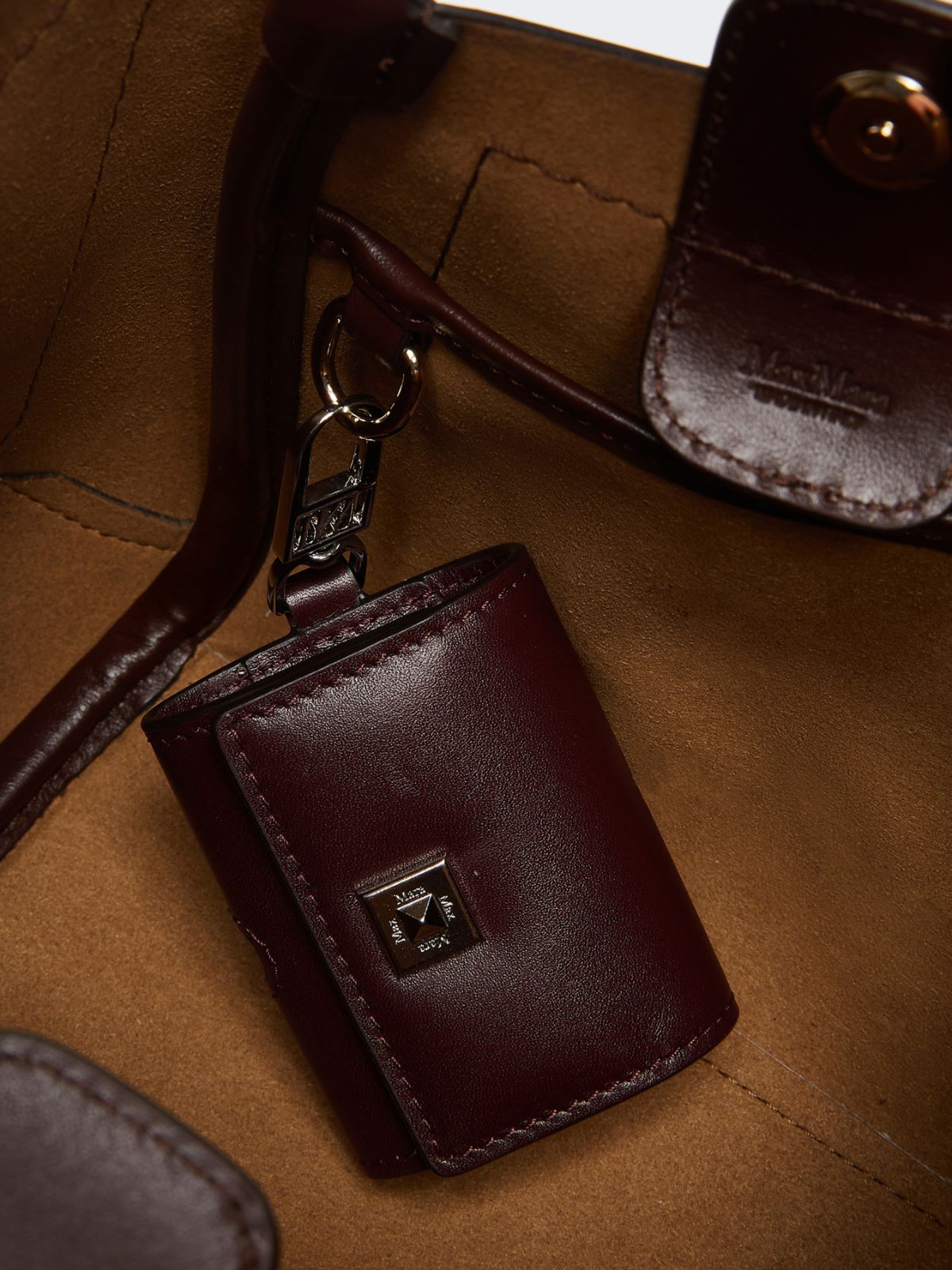 Tasche Marine Extra Small aus Leder - BRAUN - Max Mara - 6