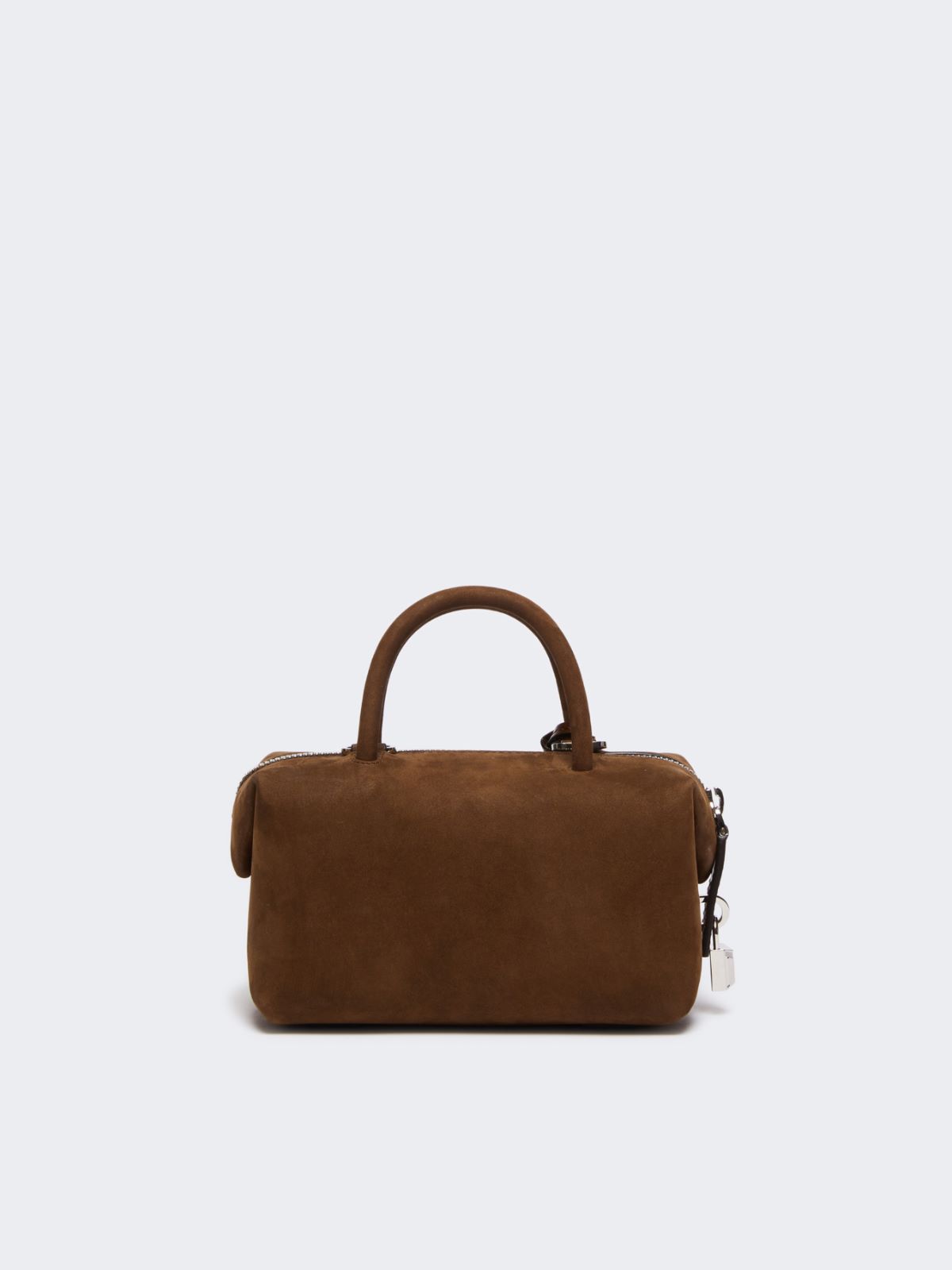 Small split-leather Boston bag - COCOA - Max Mara - 3