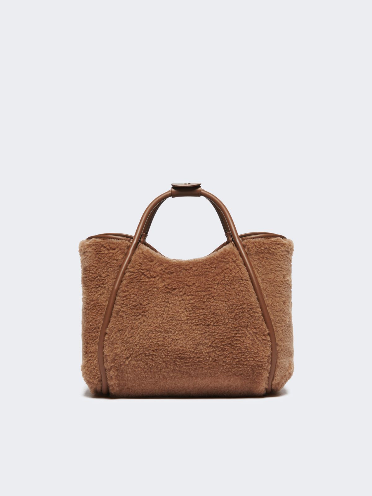 Small Teddy fabric Marine bag - CAMEL - Max Mara - 3