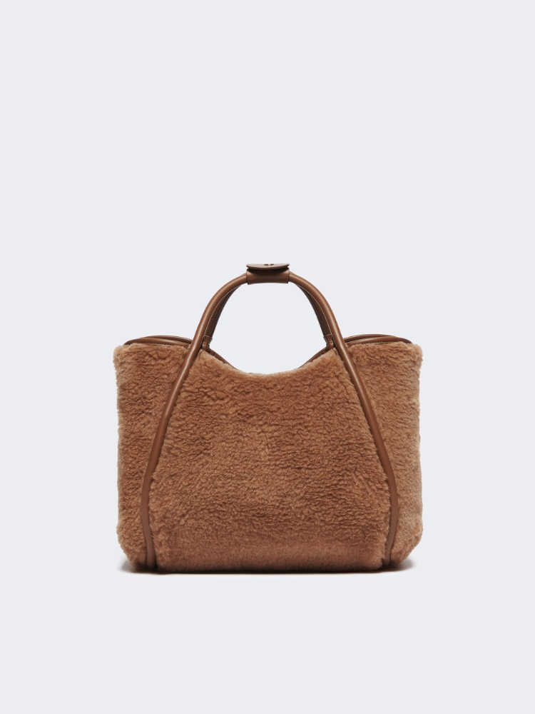 Small Teddy fabric Marine bag - CAMEL - Max Mara - 3