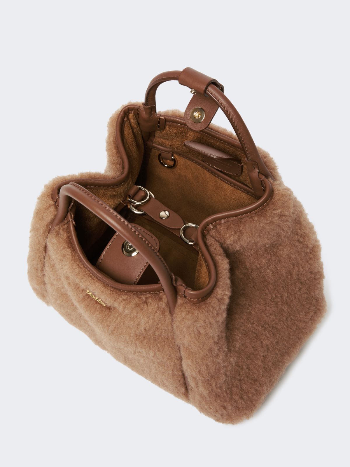 Extra-small Teddy-fabric Marine Bag - CAMEL - 4