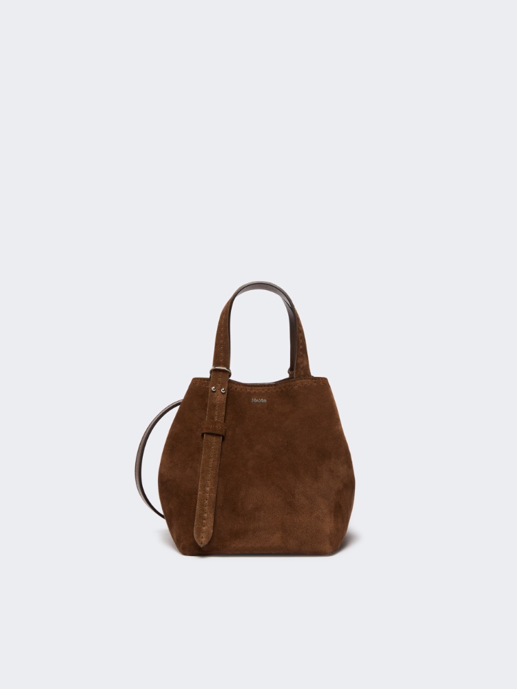 Borsa Archetipo extra small in crosta - MARRONE SCURO - 3