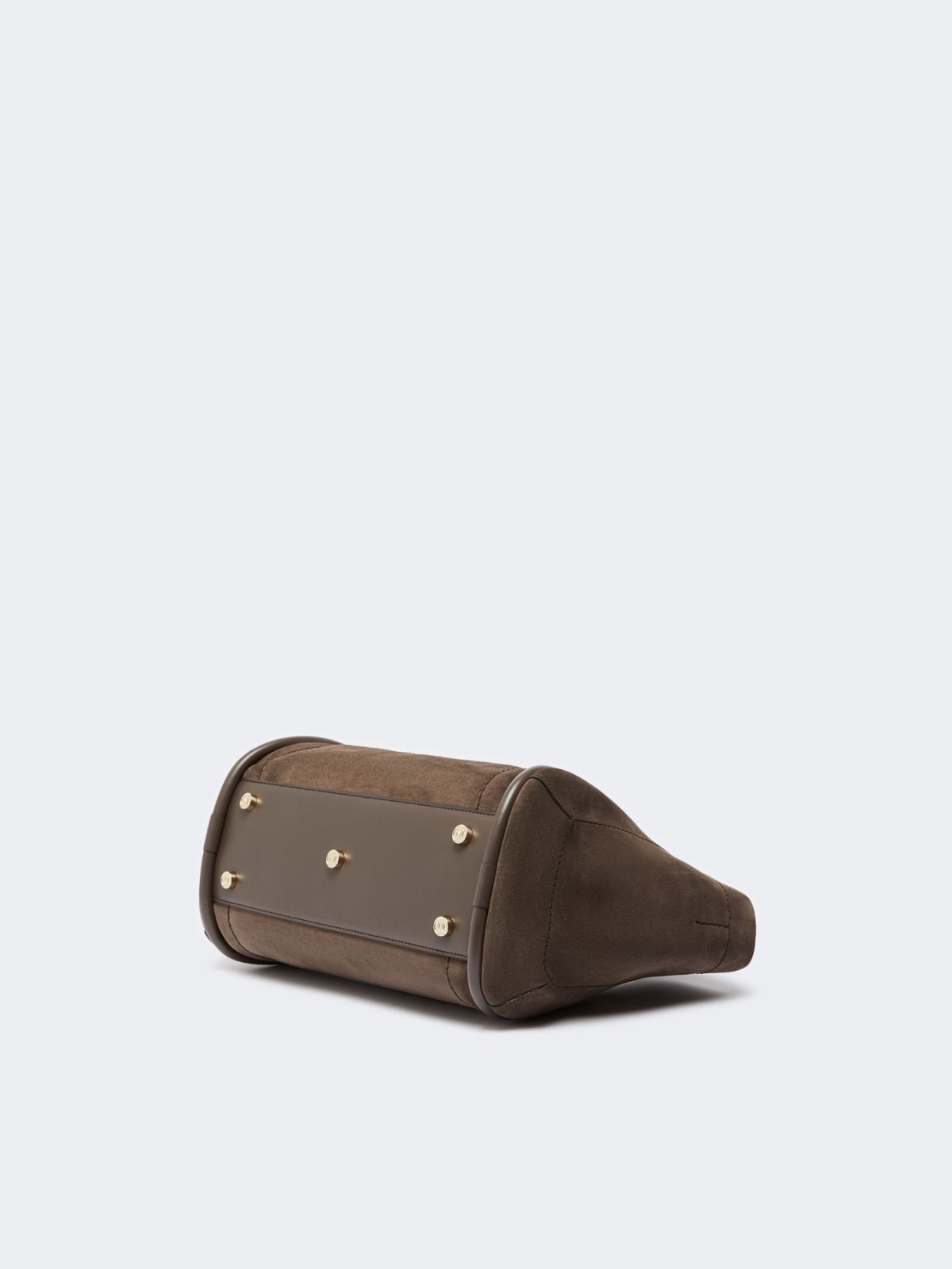 Horizontal suede Marine bag - DARK GREY - Max Mara - 5