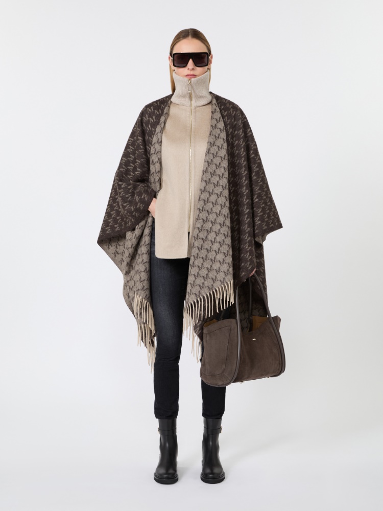 Horizontal suede Marine bag - DARK GREY - Max Mara - 7