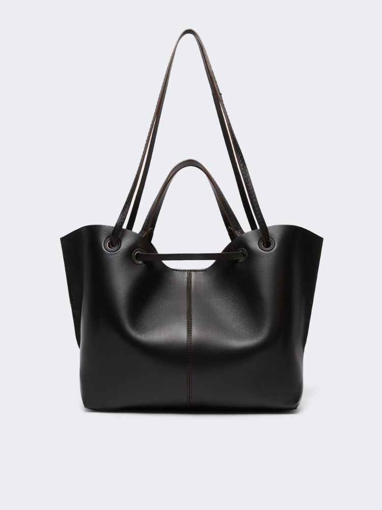Sac cabas en nappa double - NOIR - Max Mara - 3