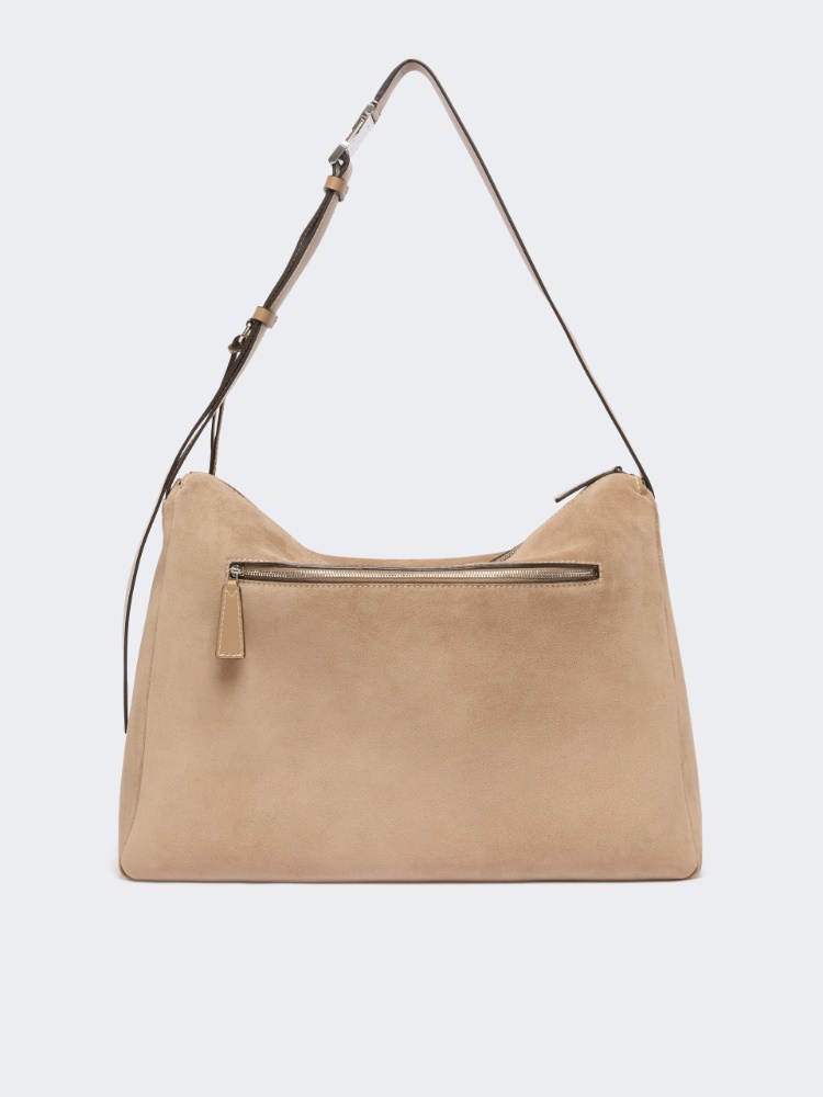 Large split leather handbag - MUD - Max Mara - 3