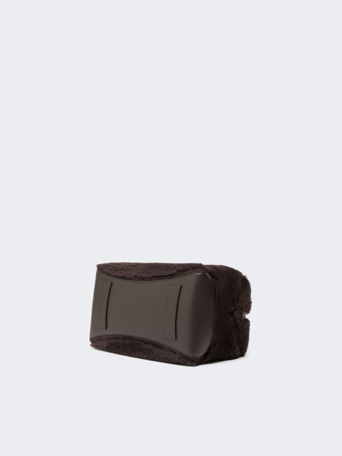 Large Boston bag in alpaca and wool Teddy - BRAUN - Max Mara - 6