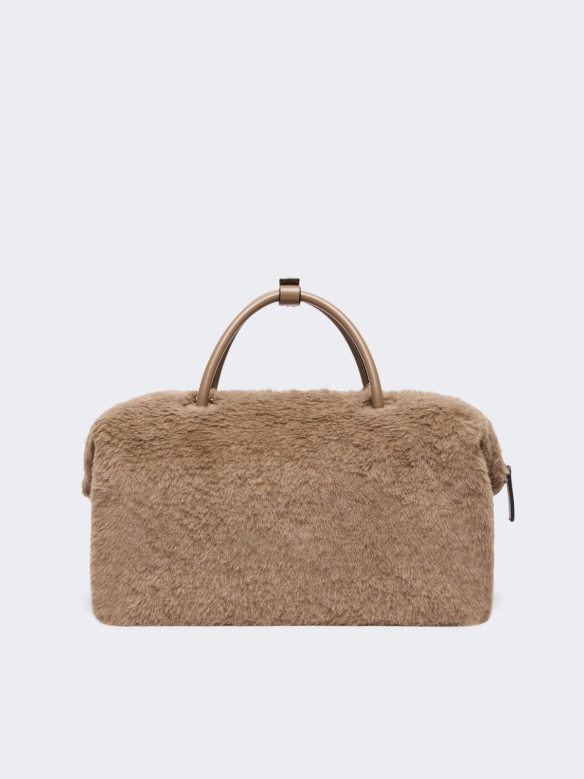 [テッドホールドオール] カシミヤ テディベア ダブル ハンドル ラージ バッグ - BEIGE GOLDEN - マックスマーラ公式サイト - 3