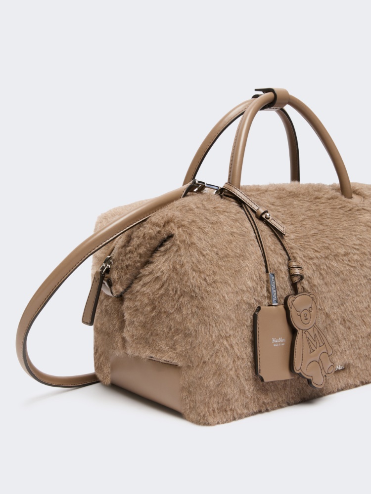 [テッドホールドオール] カシミヤ テディベア ダブル ハンドル ラージ バッグ - BEIGE GOLDEN - マックスマーラ公式サイト - 4