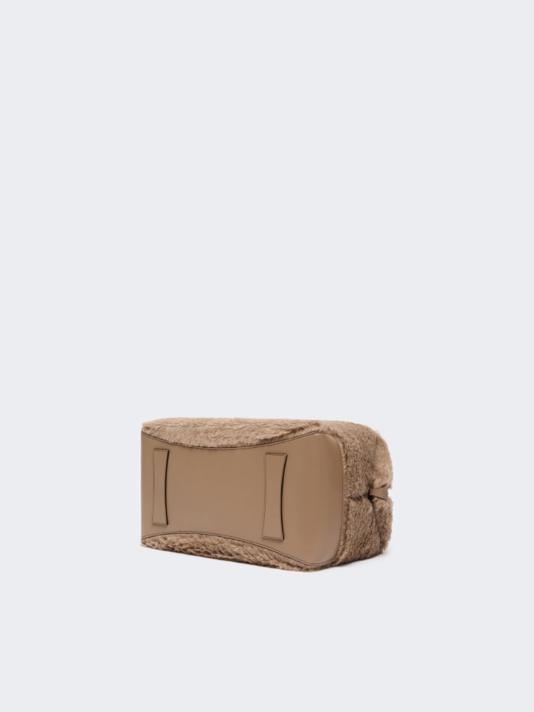 [テッドホールドオール] カシミヤ テディベア ダブル ハンドル ラージ バッグ - BEIGE GOLDEN - マックスマーラ公式サイト - 6