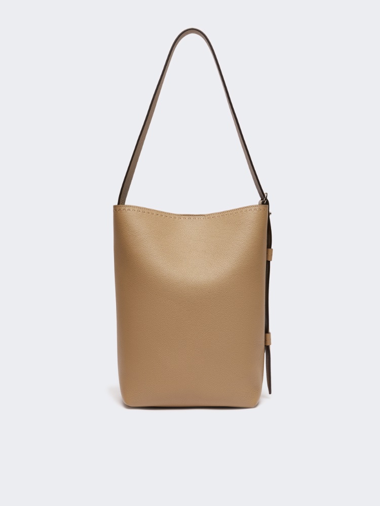 Medium Archetipo leather bag - MUD - Max Mara - 3