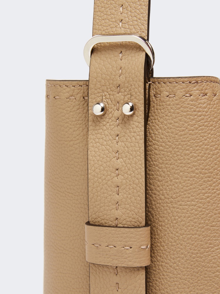Borsa Archetipo medium in pelle - FANGO - 3
