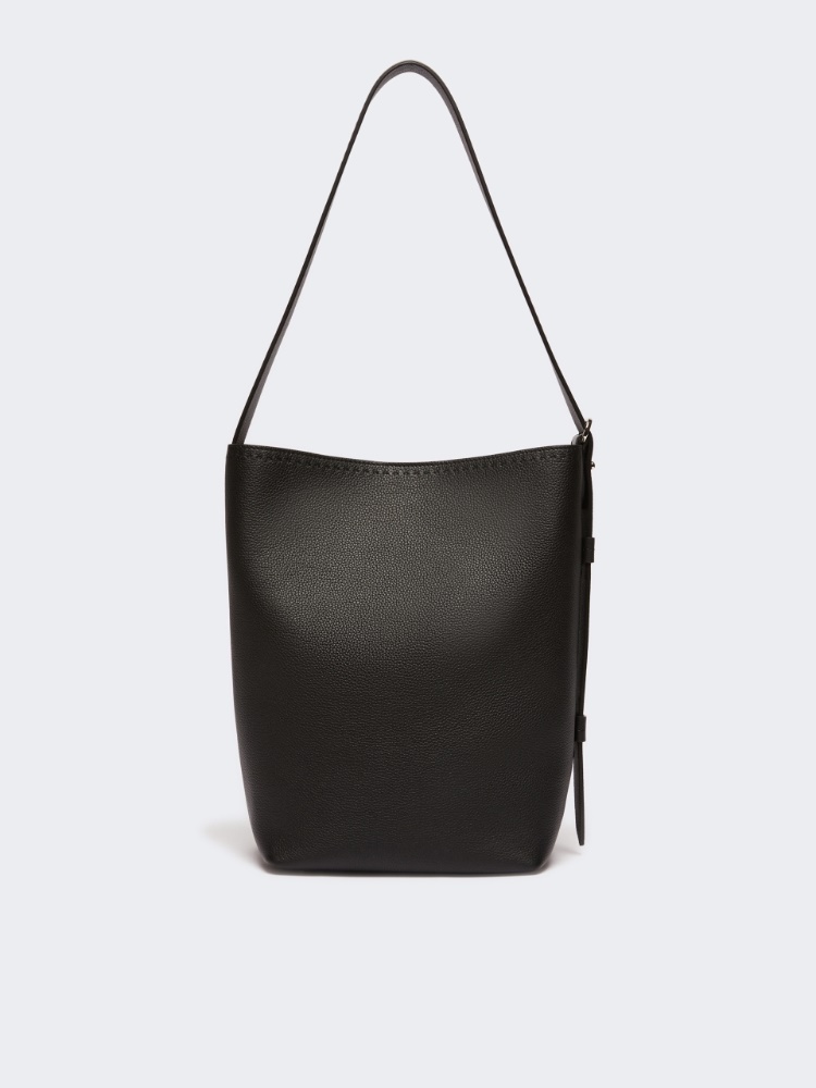 Medium Archetipo leather bag - BLACK - Max Mara - 3