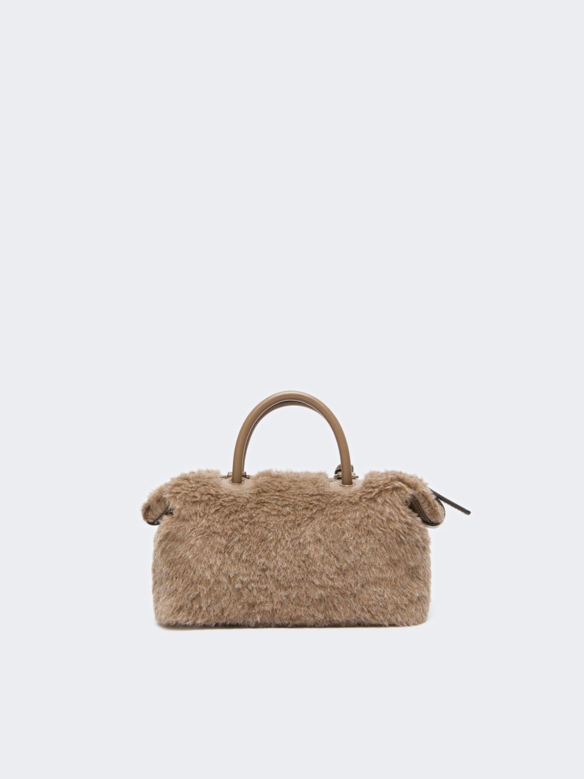 [テッドホールドオール] カシミヤ テディベア ダブル ハンドル スモール バッグ - BEIGE GOLDEN - マックスマーラ公式サイト - 3
