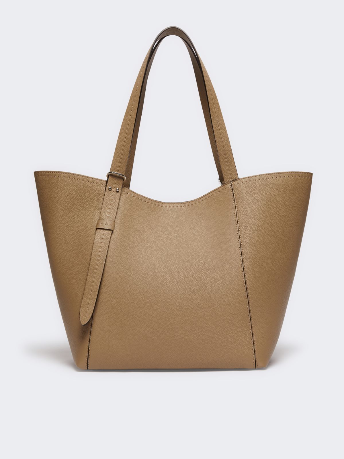 Leather Archetipo handbag - MUD - Max Mara - 3