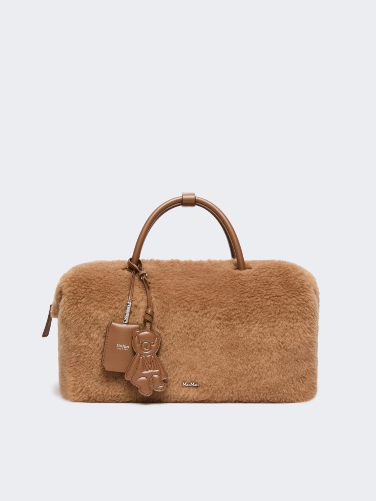 Large Teddy Boston bag - CAMEL