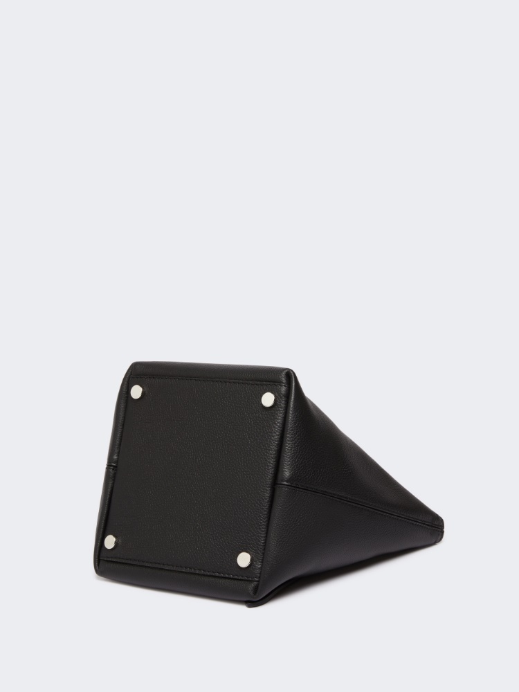 Extra-small leather Archetipo bag - BLACK - 4