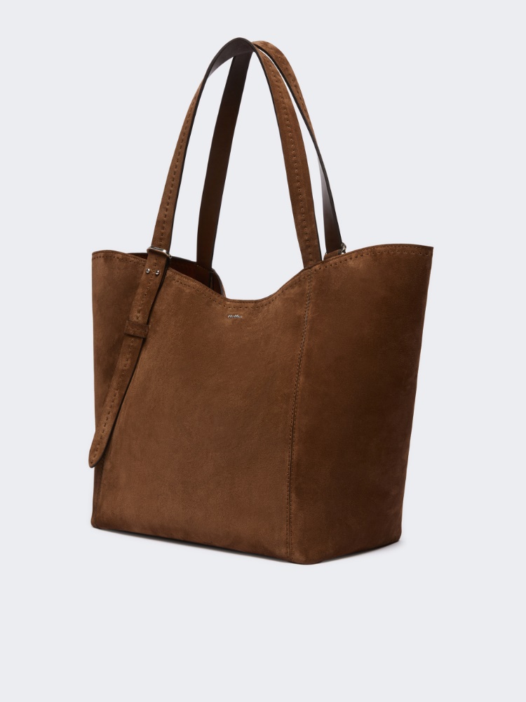 Borsa a mano Archetipo in crosta - MARRONE SCURO - 2