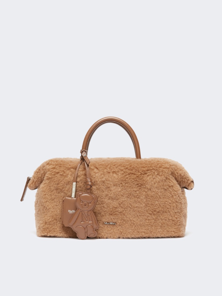 Medium Teddy Boston bag - CAMEL
