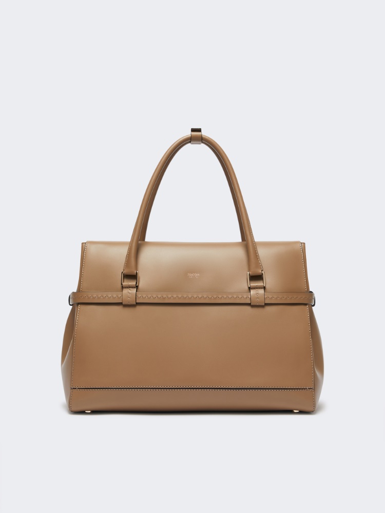 Borsa a mano in pelle naturale - FANGO - Max Mara - 3