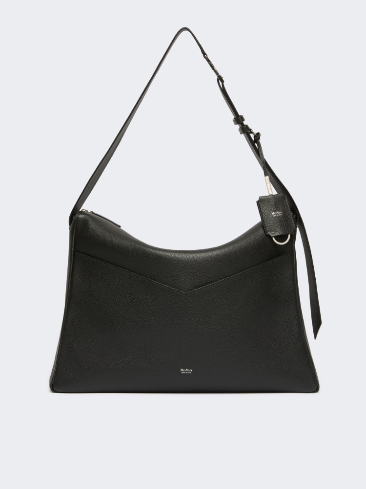 Borsa a mano grande in pelle